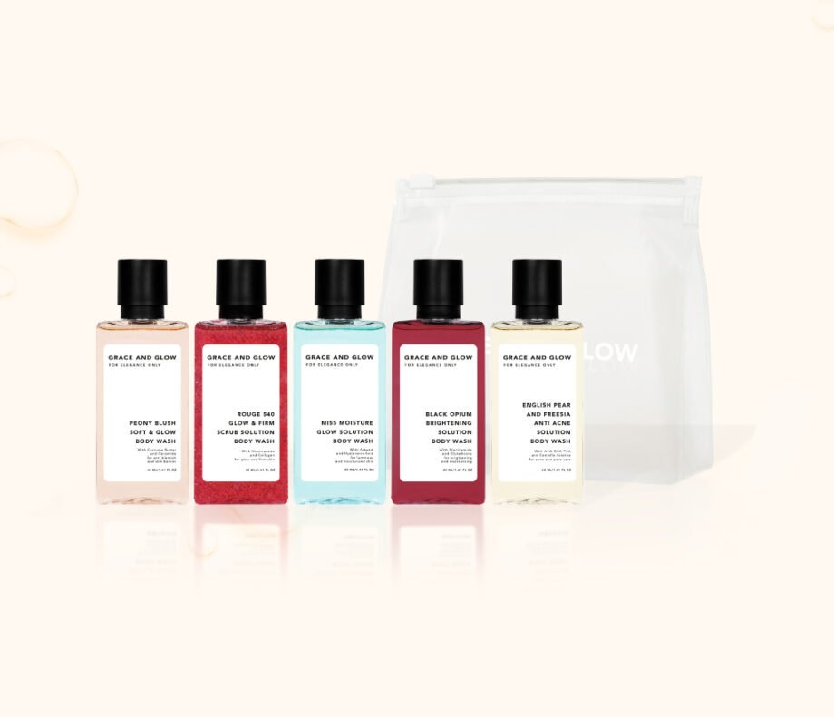 Grace and Glow Travel Size Kit Body Wash 40 ml/Pcs