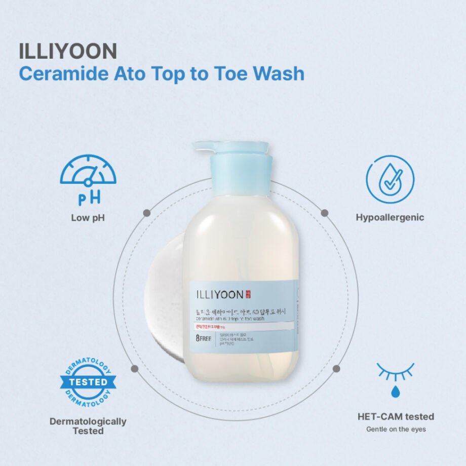 ILLIYOON ceramide 6.0 Top To Toe Wash 500ml
