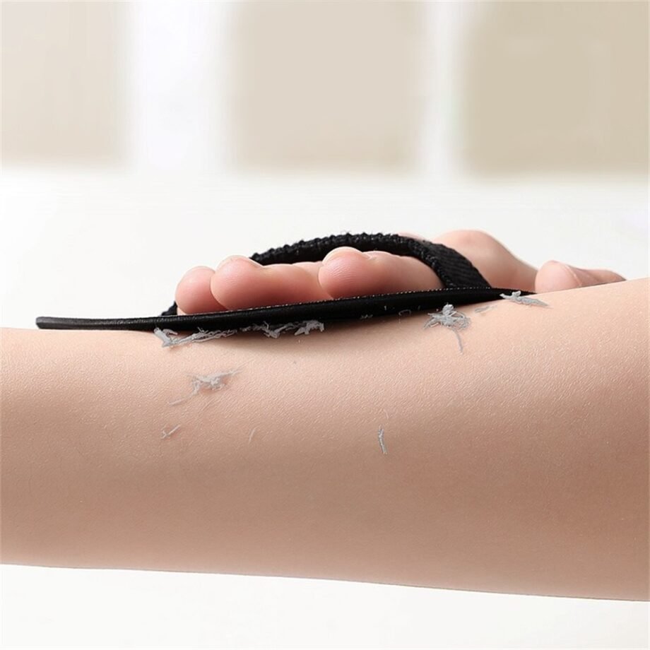 Korea Round Strap Style Scrubbing Exfoliating Towel Clear Dirt Dead Skin Body Scrub Exfoliation Bathing Silicon Shower Bath Cleaning