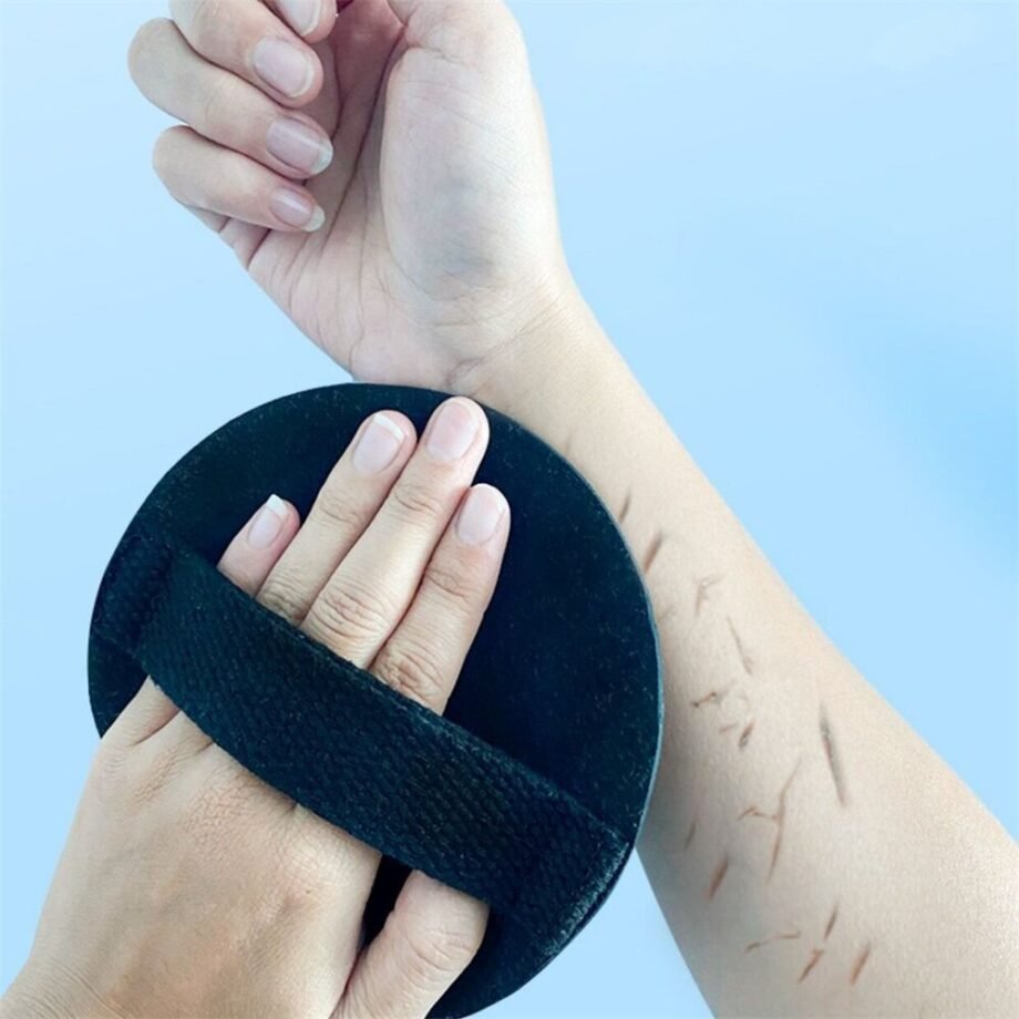 Korea Round Strap Style Scrubbing Exfoliating Towel Clear Dirt Dead Skin Body Scrub Exfoliation Bathing Silicon Shower Bath Cleaning
